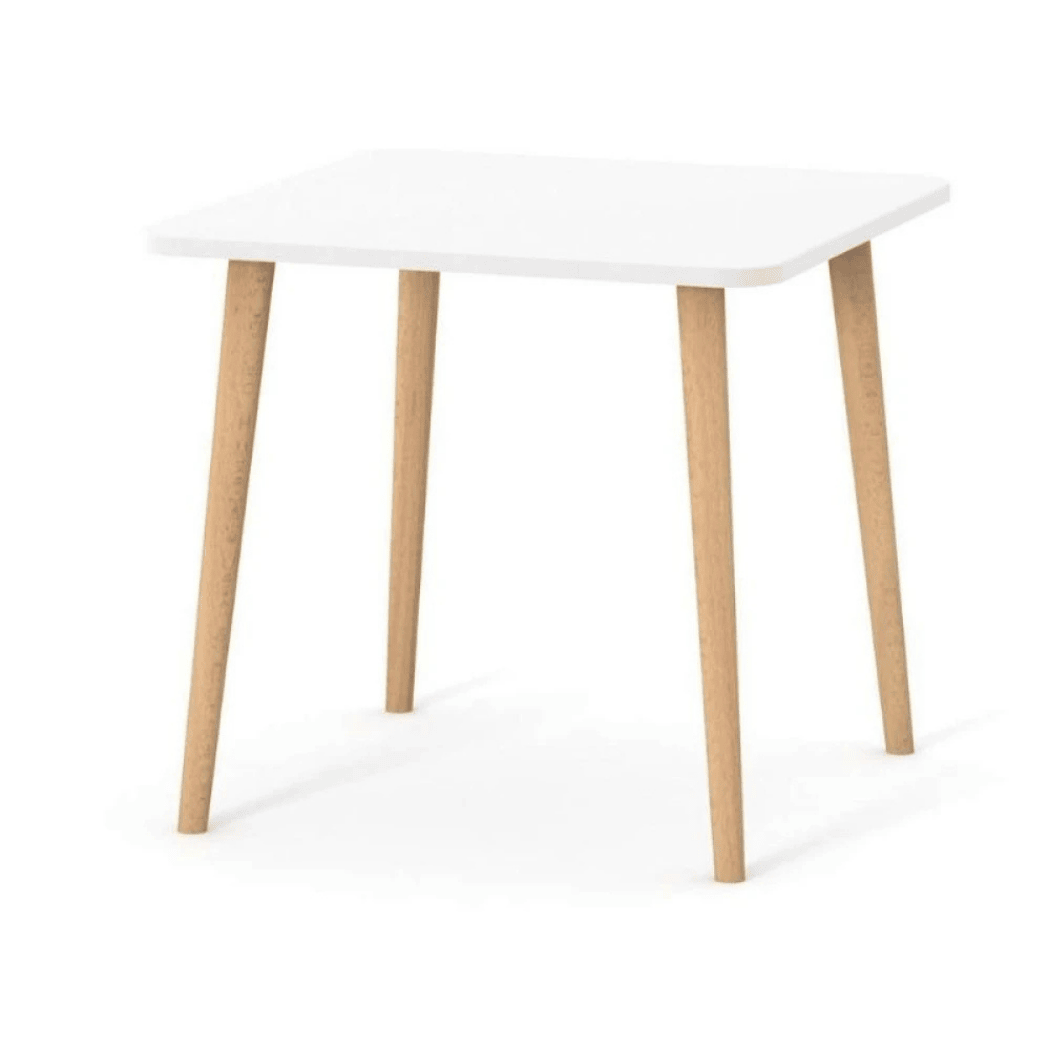 Dětský stolek Solli Gekko Kids, Bílá / Přírodní Buk